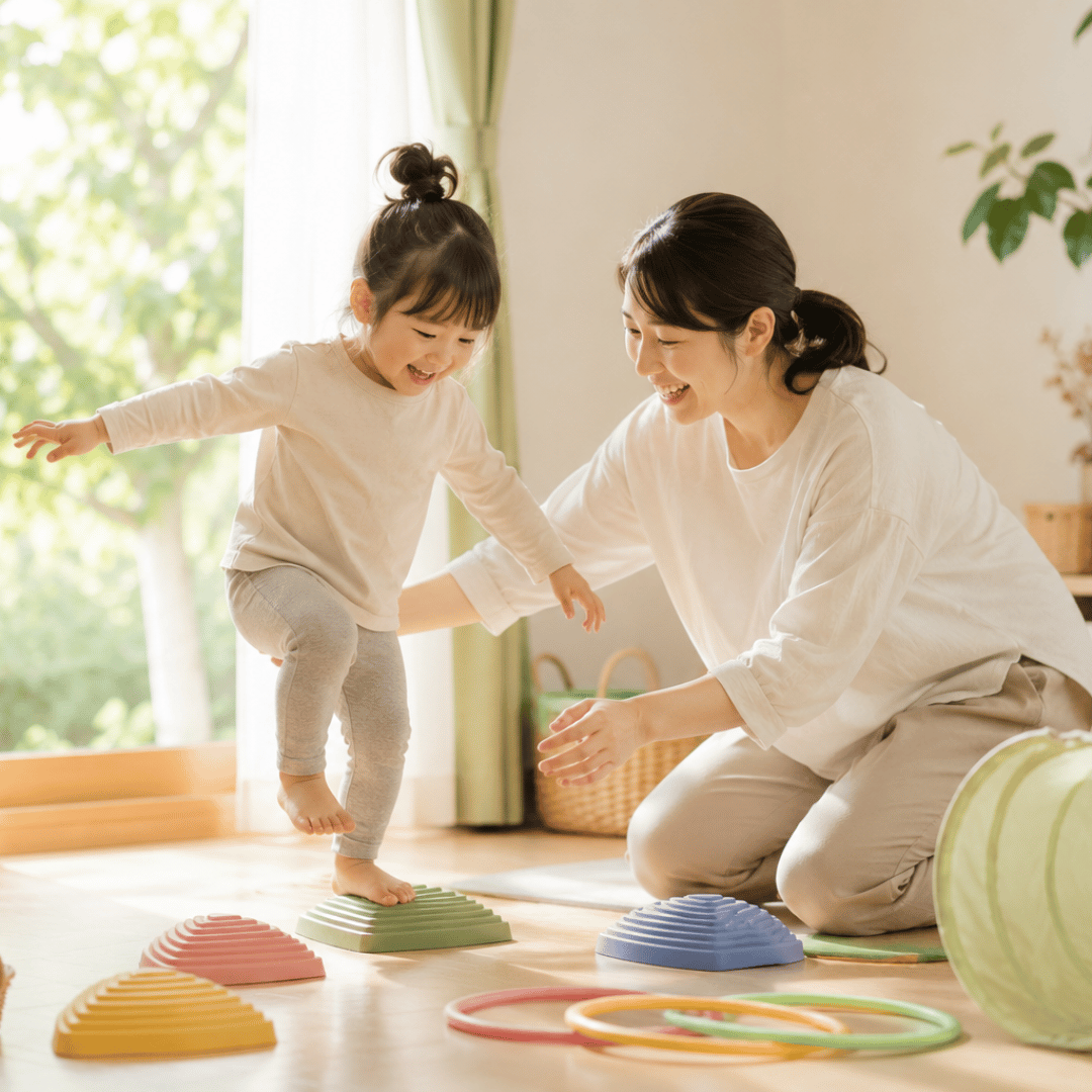 親子のからだ遊び